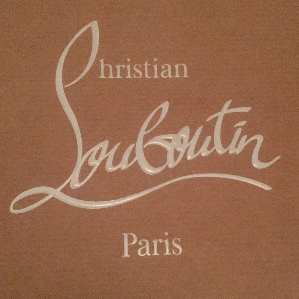 🔥AUTHENTIC🔥 CHRISTIAN LOUBOUTIN Gift Paper Bag 9-3/4” x 12” x 4-1/2”